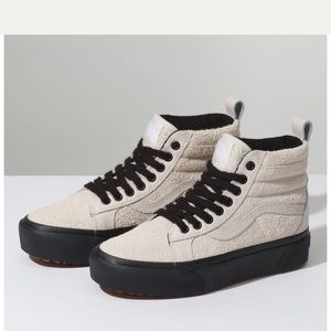 Vans suede sk8-hi platform MTE